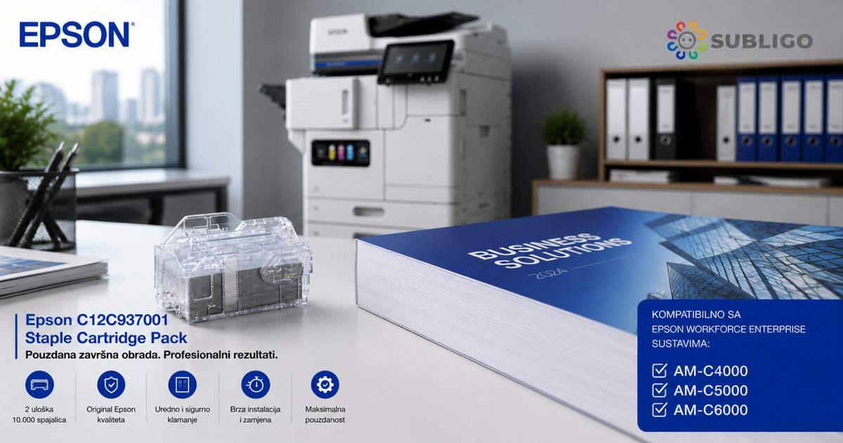 Epson C12C937001 Staple Cartridge Pack