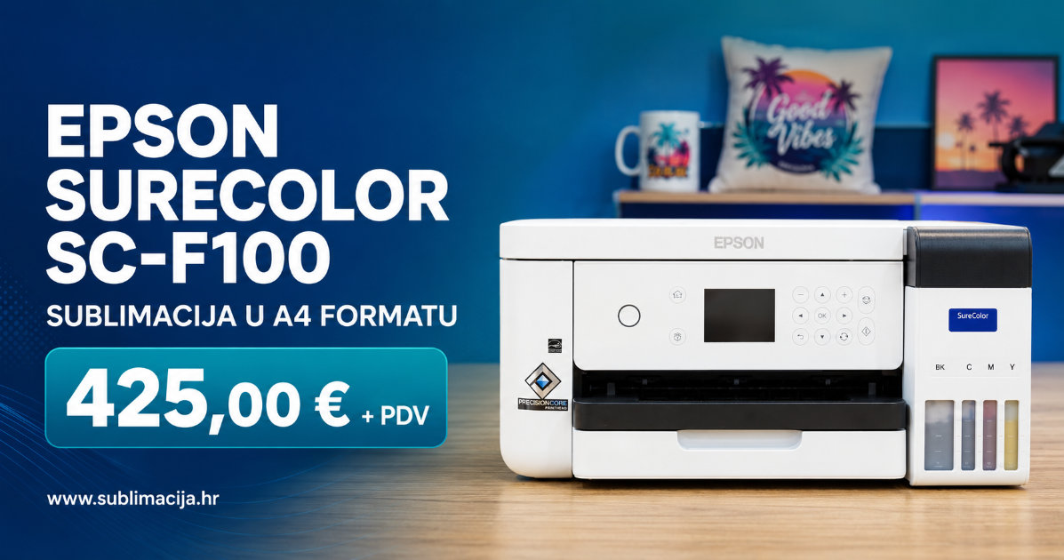 Epson SureColor SC-F100: mali format za veliki posao personalizacije