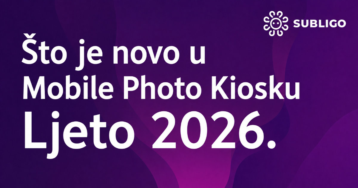 Što je novo u Mobile Photo Kiosku?