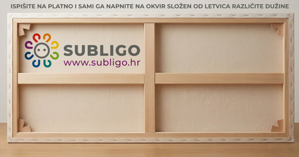 Letvice za canvas – temelj svake slike na platnu