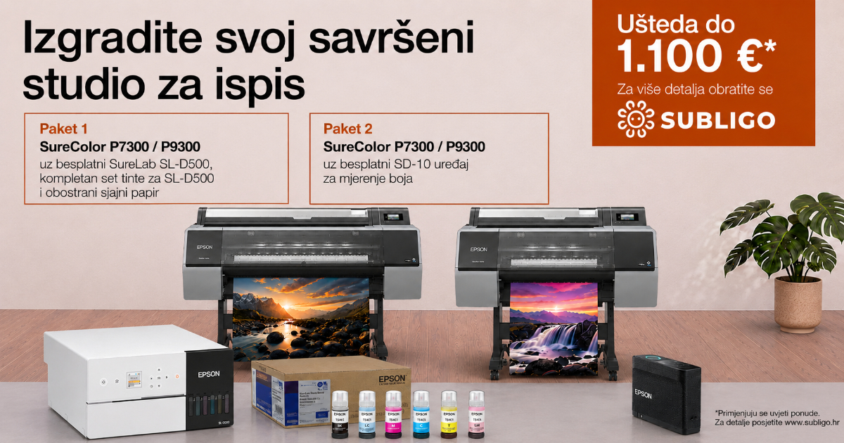 Izgradite savršeni studio za profesionalni ispis uz uštedu do 1.100 €