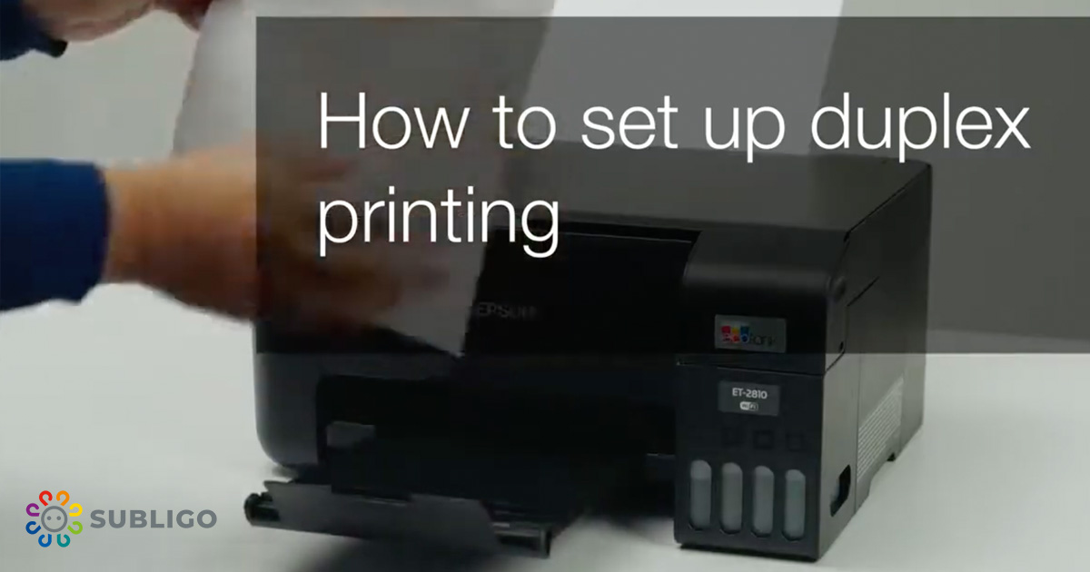 Kako postaviti ručni obostrani ispis na Epson pisaču bez duplex funkcije (EcoTank ET-2810)