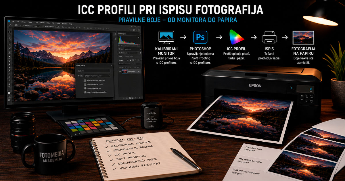 ICC profili pri ispisu fotografija